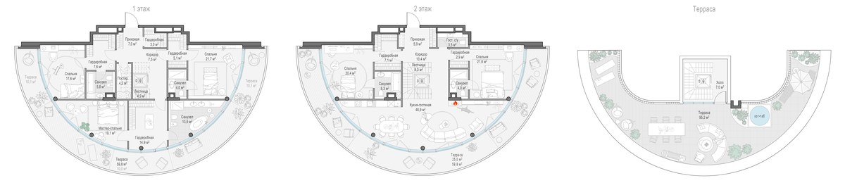 Планировка 287.9 м²