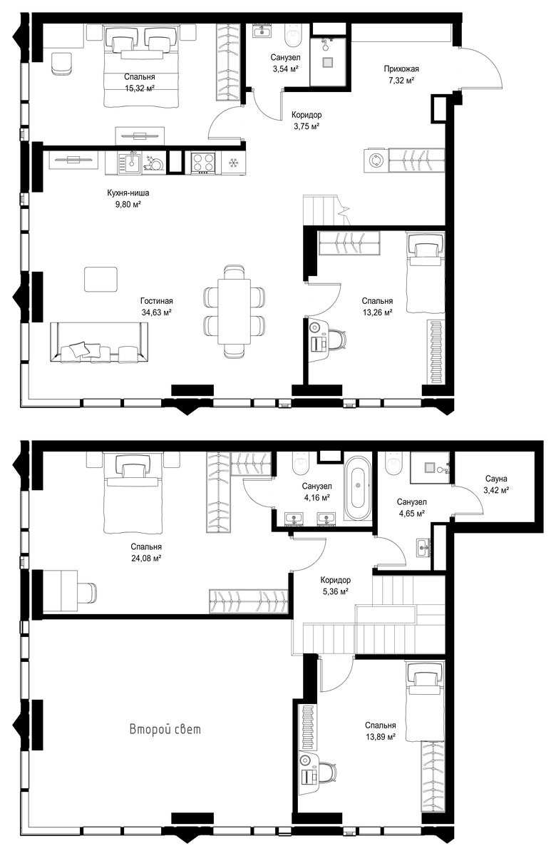 Планировка 146.5 м²