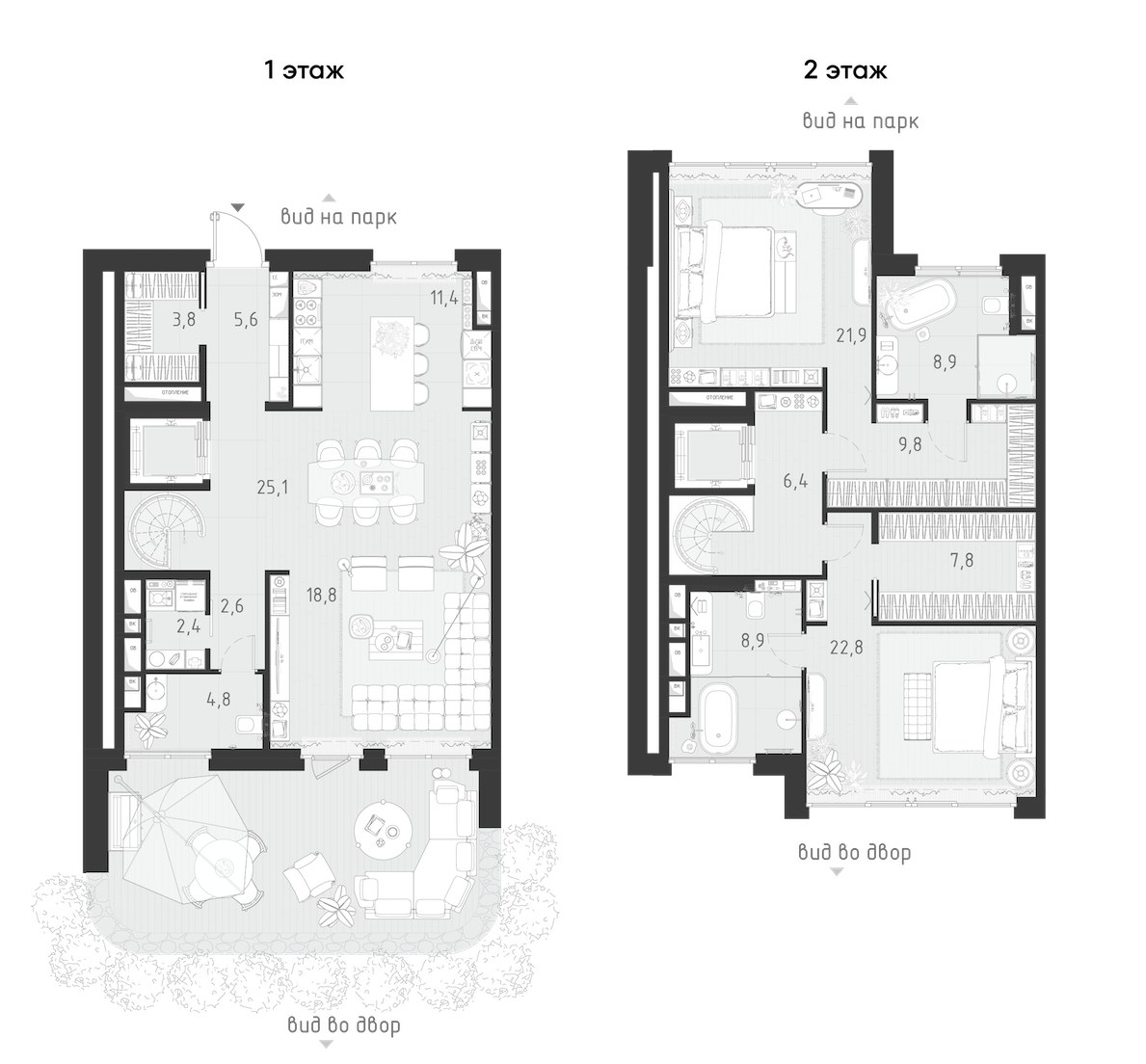 Планировка 161.0 м²