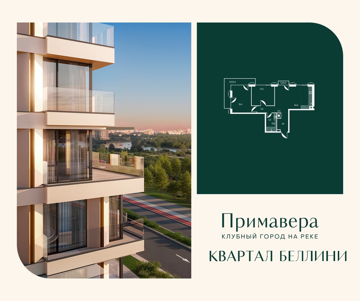 Планировка 68.8 м²