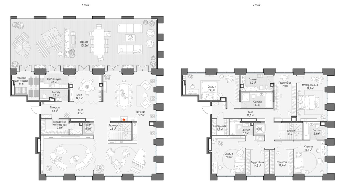 Планировка 423.0 м²
