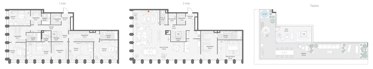 Планировка 441.5 м²