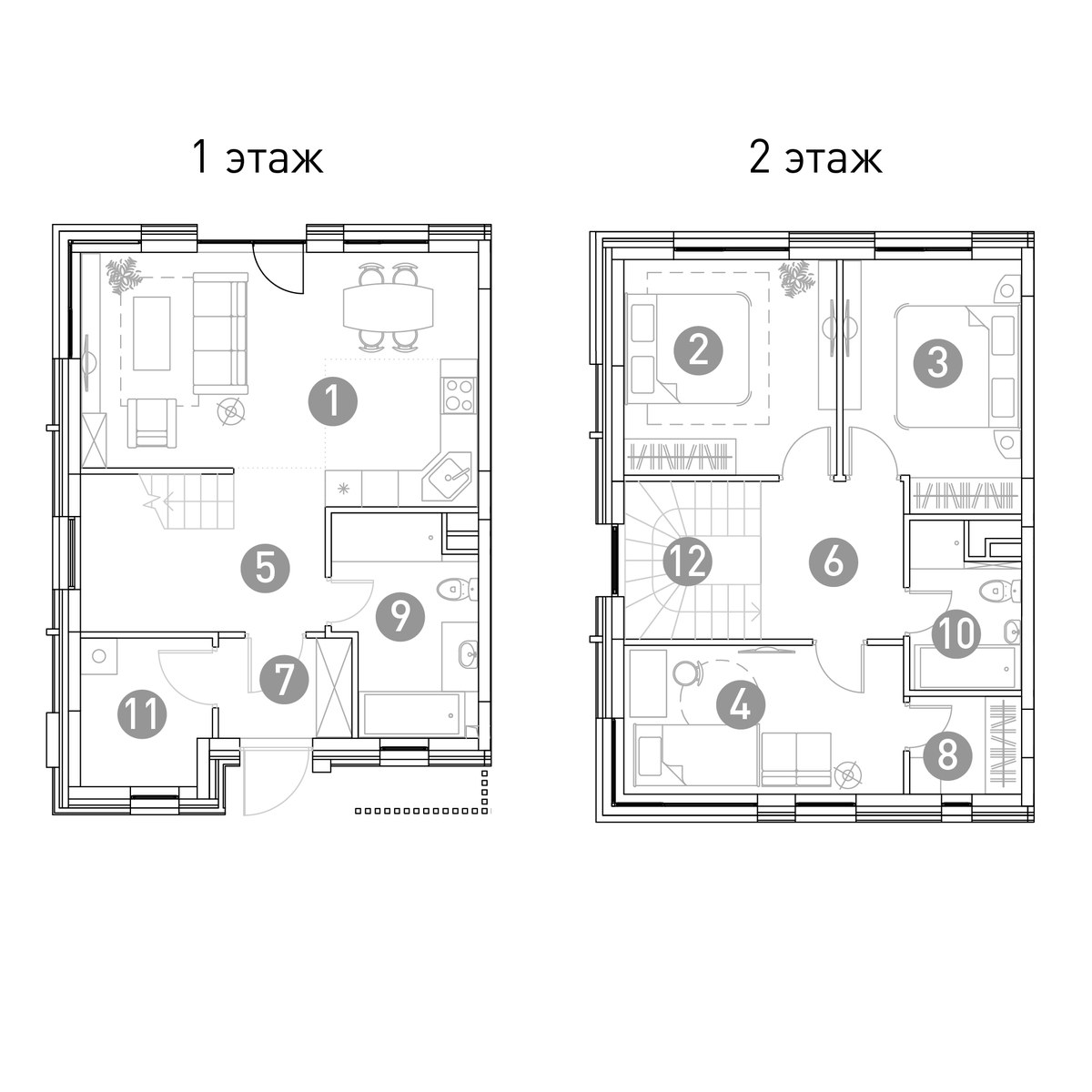 Планировка 105.33 м²