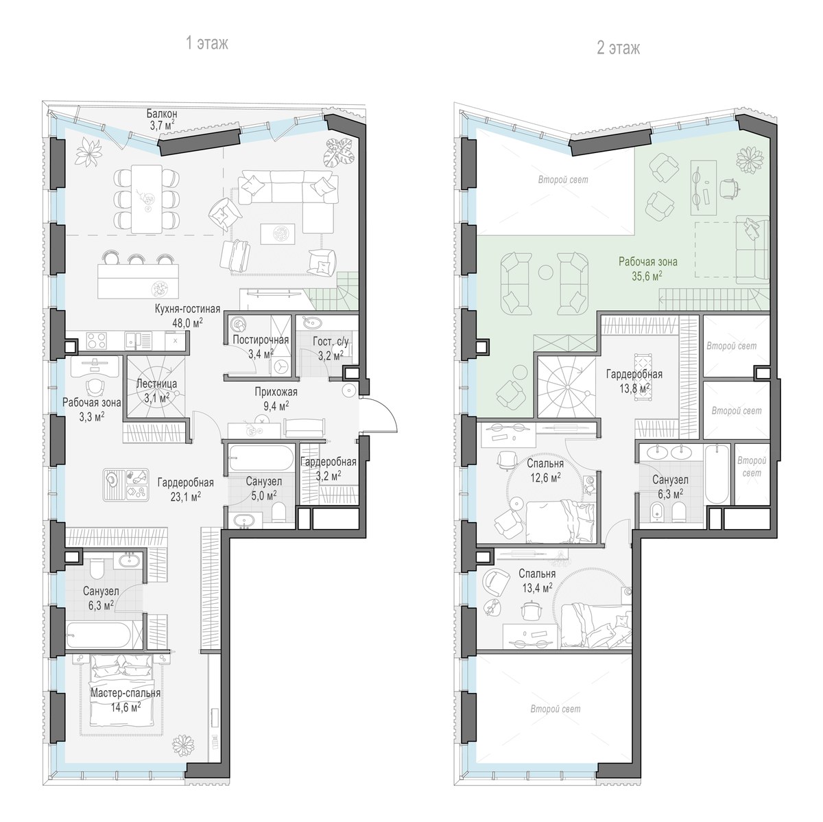 Планировка 171.3 м²