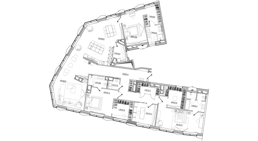Планировка 137.5 м²