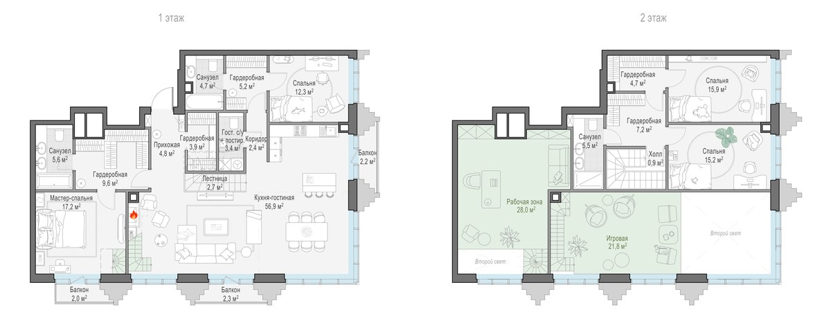 Планировка 179.9 м²