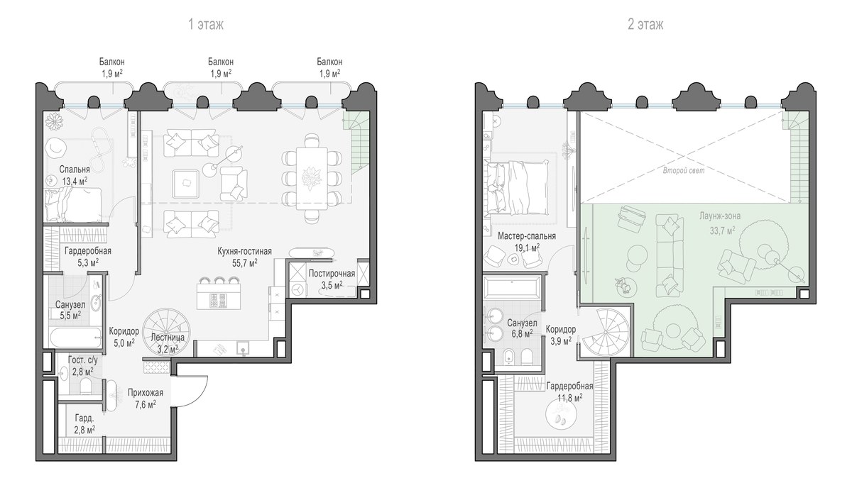 Планировка 147.2 м²