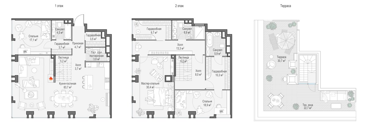 Планировка 215.9 м²
