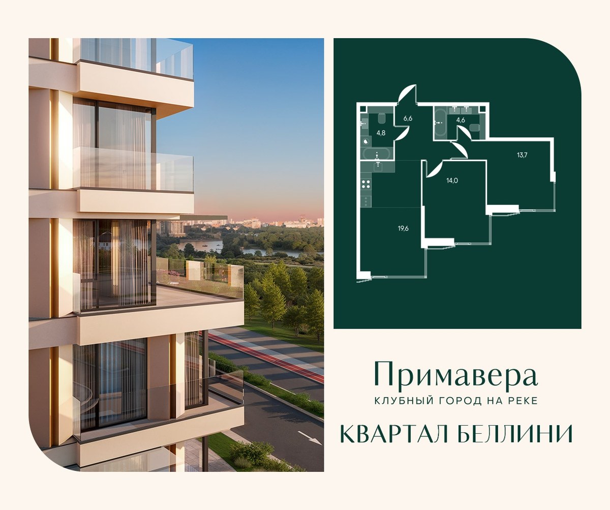Планировка 63.3 м²