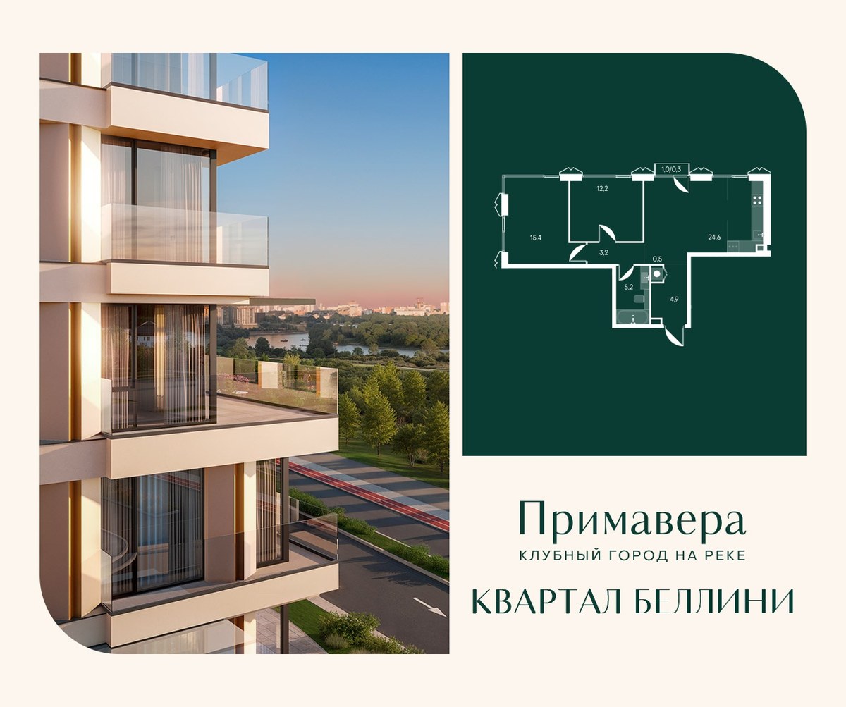 Планировка 66.3 м²