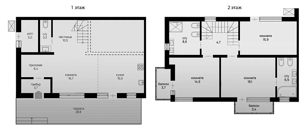 Планировка 178.6 м²