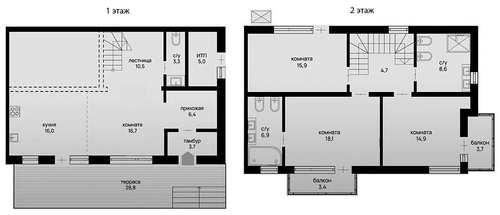 Планировка 178.6 м²