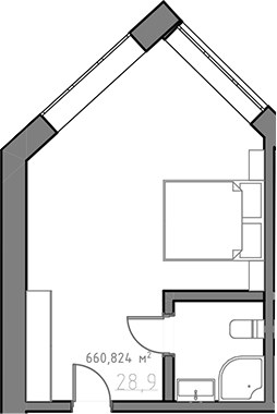 Планировка 18.0 м²