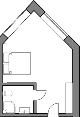 Планировка 18.0 м²