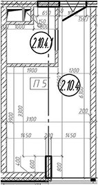 Планировка 18.0 м²